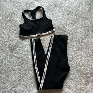 Speedo Black Athletic Set